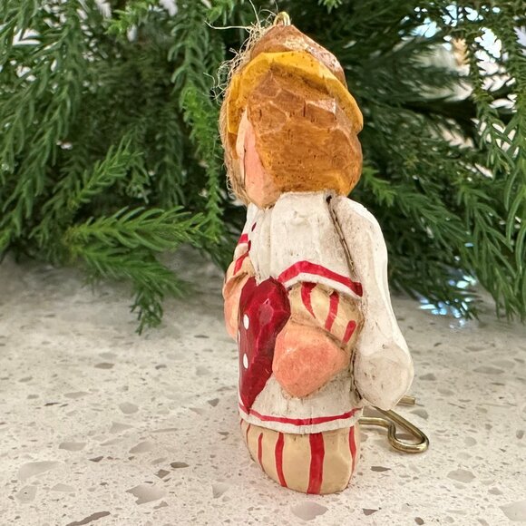 Midwest of Cannon Falls ANGEL WITH HEART Eddie Walker Christmas Ornament - Picture 3 of 6